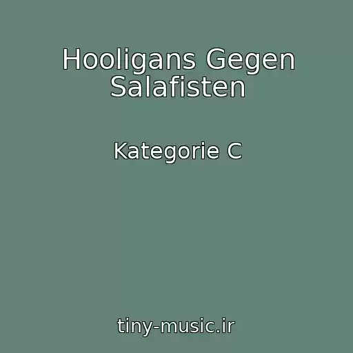 کاور آهنگ Hooligans Gegen Salafisten از Kategorie C
