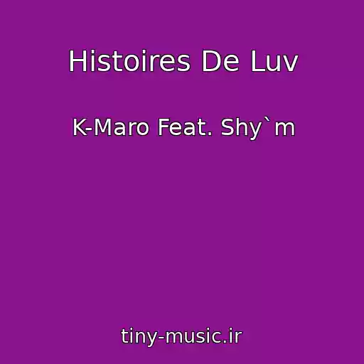 کاور آهنگ Histoires De Luv از K-Maro Feat. Shy`m