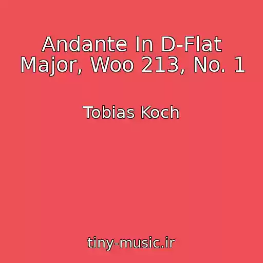 کاور آهنگ Andante In D-Flat Major, Woo 213, No. 1 از Tobias Koch