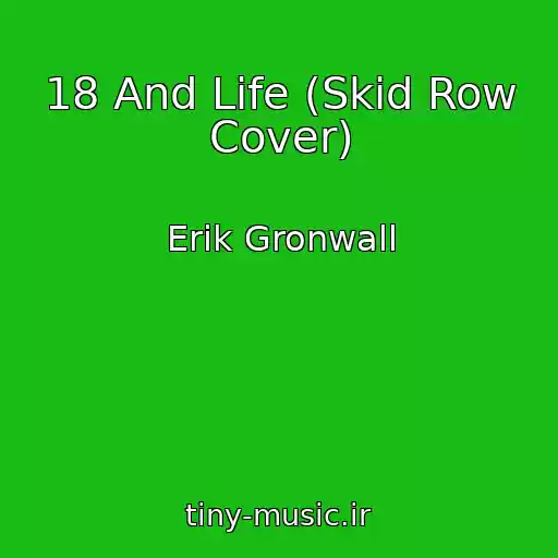 کاور آهنگ 18 And Life (Skid Row Cover) از Erik Gronwall