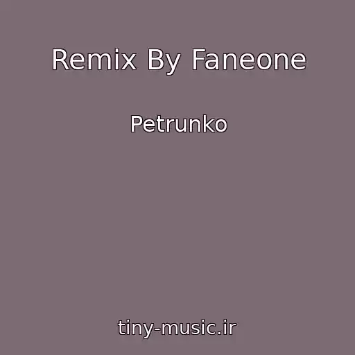 کاور آهنگ Remix By Faneone از Petrunko