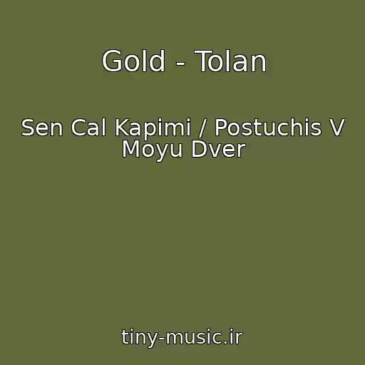 کاور آهنگ Gold - Tolan از Sen Cal Kapimi / Postuchis V Moyu Dver