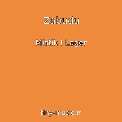 کاور آهنگ Zabudu از Mistik I Lager
