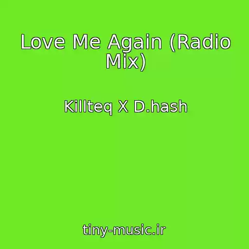 کاور آهنگ Love Me Again (Radio Mix) از Killteq X D.hash
