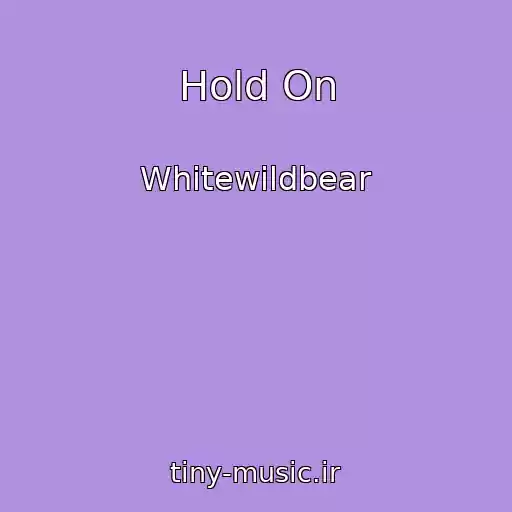 کاور آهنگ Hold On از Whitewildbear