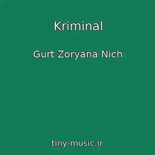 کاور آهنگ Krimіnal از Gurt Zoryana Nіch