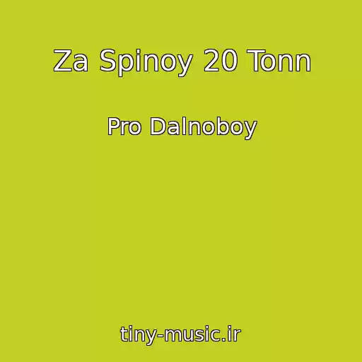کاور آهنگ Za Spinoy 20 Tonn از Pro Dalnoboy