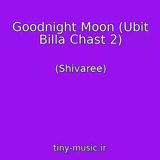 کاور آهنگ Goodnight Moon (Ubit Billa Chast 2) از (Shivaree)