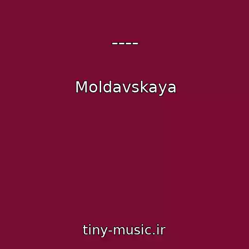 کاور آهنگ ---- از Moldavskaya