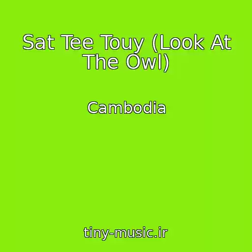 کاور آهنگ Sat Tee Touy (Look At The Owl) از Cambodia