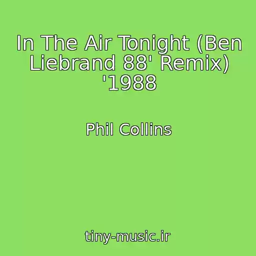 کاور آهنگ In The Air Tonight (Ben Liebrand 88' Remix) '1988 از Phil Collins