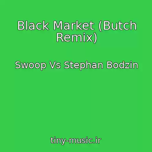 کاور آهنگ Black Market (Butch Remix) از Swoop Vs Stephan Bodzin