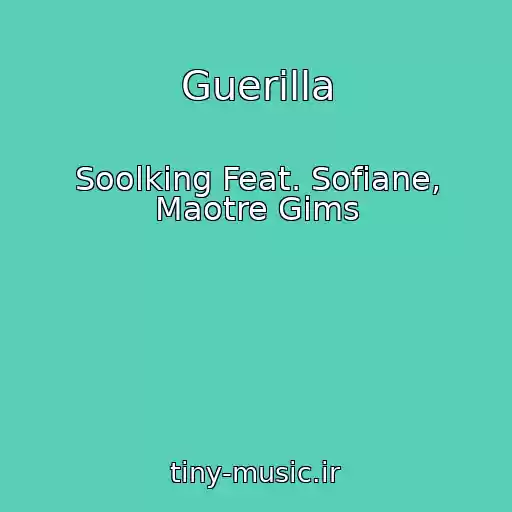 کاور آهنگ Guerilla از Soolking Feat. Sofiane, Maotre Gims