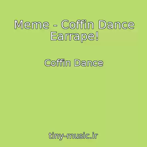 کاور آهنگ Meme - Coffin Dance Earrape! از Coffin Dance