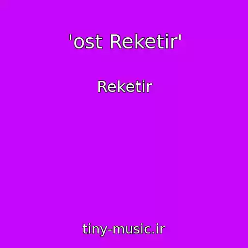 کاور آهنگ 'ost Reketir' از Reketir