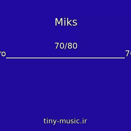 کاور آهنگ Miks از 70/80 Retro_____________________________70/80