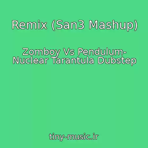 کاور آهنگ Remix (San3 Mashup) از Zomboy Vs Pendulum- Nuclear Tarantula Dubstep