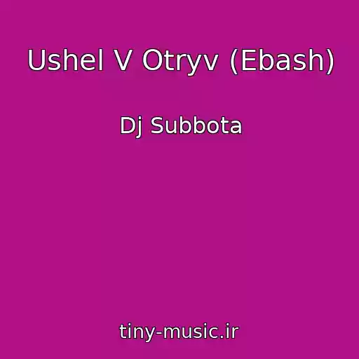 کاور آهنگ Ushel V Otryv (Ebash) از Dj Subbota