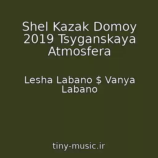 کاور آهنگ Shel Kazak Domoy 2019 Tsyganskaya Atmosfera از Lesha Labano $ Vanya Labano