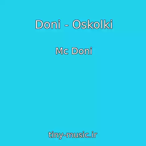 کاور آهنگ Doni - Oskolki از Mc Doni