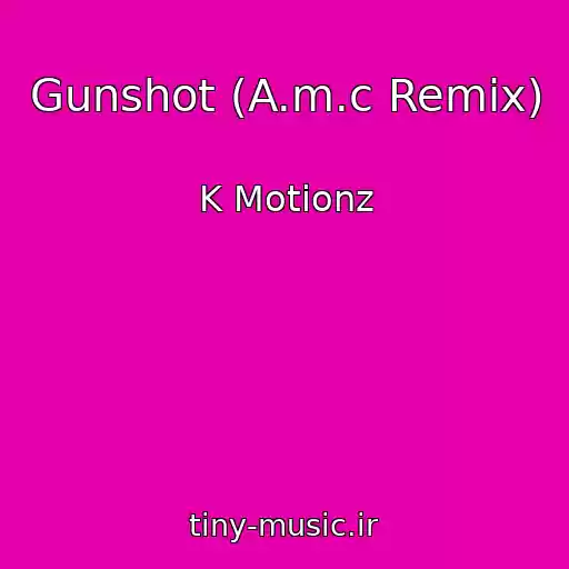 کاور آهنگ Gunshot (A.m.c Remix) از K Motionz