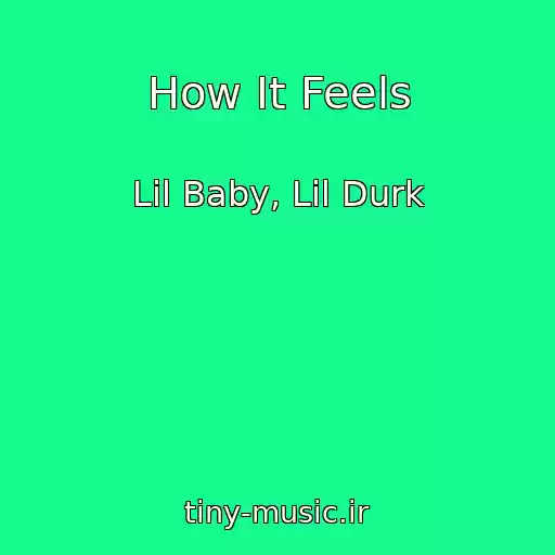 کاور آهنگ How It Feels از Lil Baby, Lil Durk