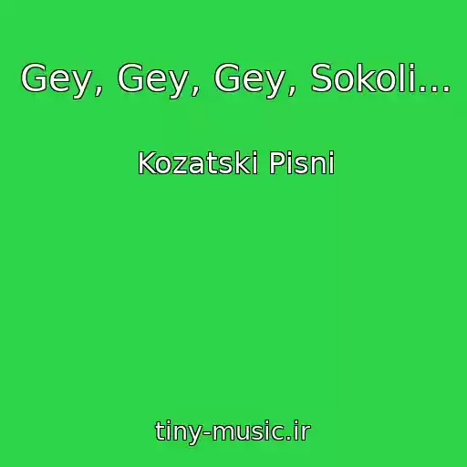 کاور آهنگ Gey, Gey, Gey, Sokoli... از Kozatskі Pіsnі
