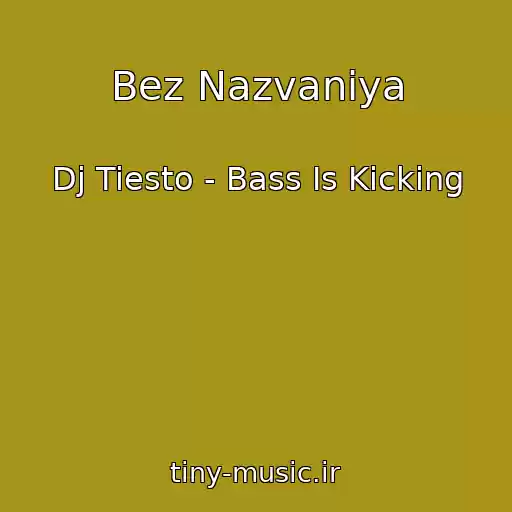 کاور آهنگ Bez Nazvaniya از Dj Tiesto - Bass Is Kicking