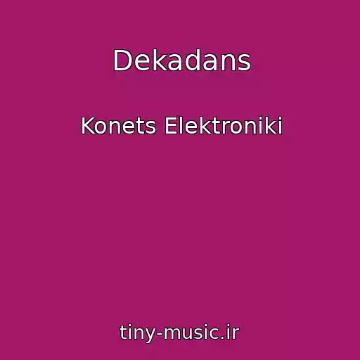 کاور آهنگ Dekadans از Konets Elektroniki