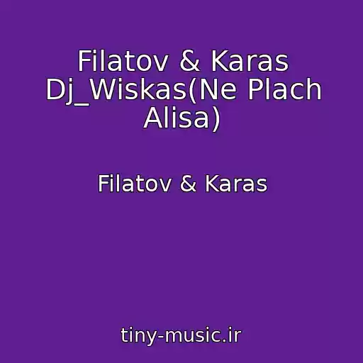 کاور آهنگ Filatov & Karas Dj_Wiskas(Ne Plach Alisa) از Filatov & Karas