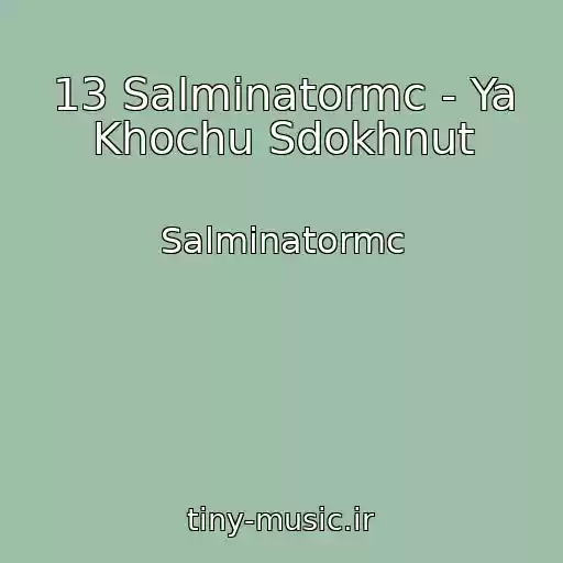 کاور آهنگ 13 Salminatormc - Ya Khochu Sdokhnut از Salminatormc
