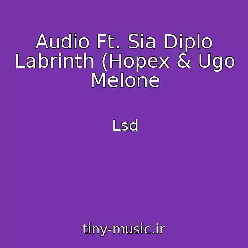 کاور آهنگ Audio Ft. Sia Diplo Labrinth (Hopex & Ugo Melone از Lsd