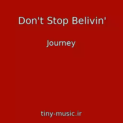 کاور آهنگ Don't Stop Belivin' از Journey