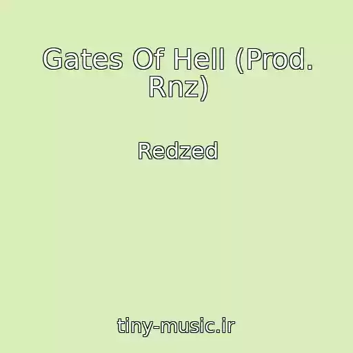 کاور آهنگ Gates Of Hell (Prod. Rnz) از Redzed