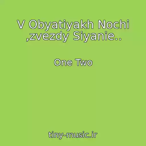 کاور آهنگ V Obyatiyakh Nochi ,zvezdy Siyanie.. از One Two