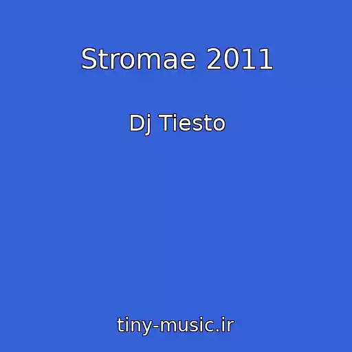 کاور آهنگ Stromae 2011 از Dj Tiesto