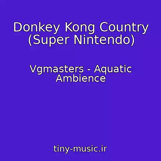 کاور آهنگ Donkey Kong Country (Super Nintendo) از Vgmasters - Aquatic Ambience