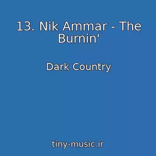 کاور آهنگ 13. Nik Ammar - The Burnin' از Dark Country