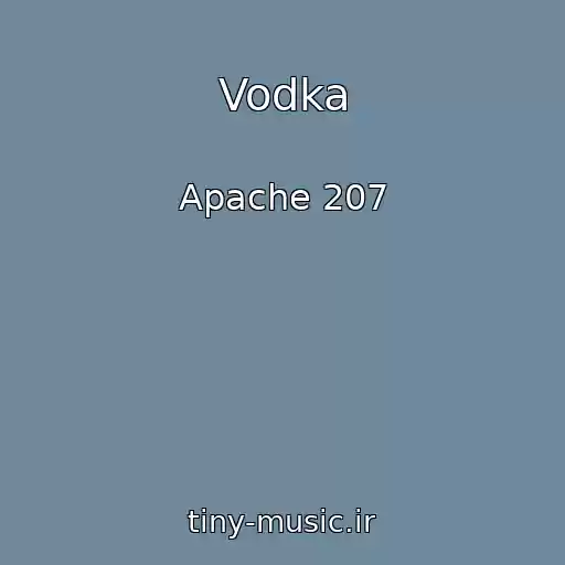 کاور آهنگ Vodka از Apache 207