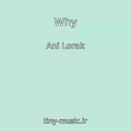 کاور آهنگ Why از Ani Lorak