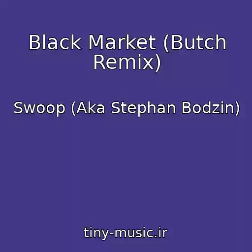 کاور آهنگ Black Market (Butch Remix) از Swoop (Aka Stephan Bodzin)