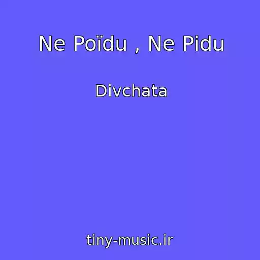 کاور آهنگ Ne Poїdu , Ne Pіdu از Dіvchata