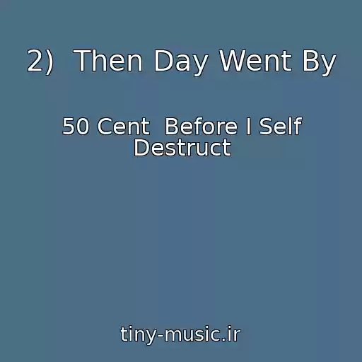 کاور آهنگ 2)  Then Day Went By از 50 Cent  Before I Self Destruct