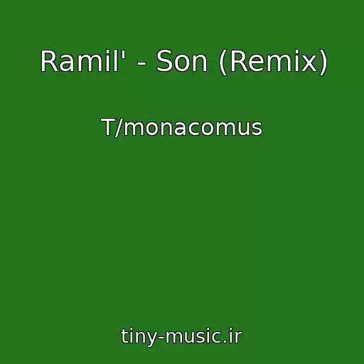 کاور آهنگ Ramil' - Son (Remix) از T/monacomus