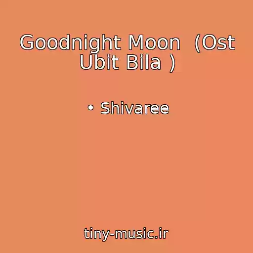 کاور آهنگ Goodnight Moon  (Ost Ubit Bila ) از • Shivaree