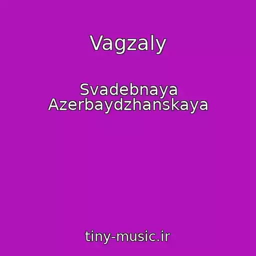 کاور آهنگ Vagzaly از Svadebnaya Azerbaydzhanskaya