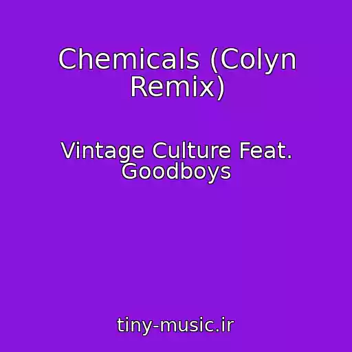 کاور آهنگ Chemicals (Colyn Remix) از Vintage Culture Feat. Goodboys