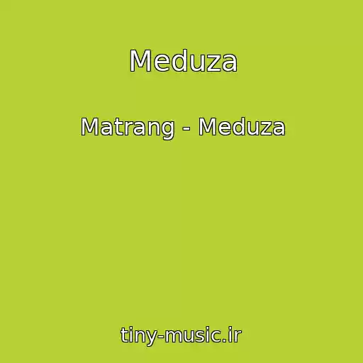 کاور آهنگ Meduza از Matrang - Meduza