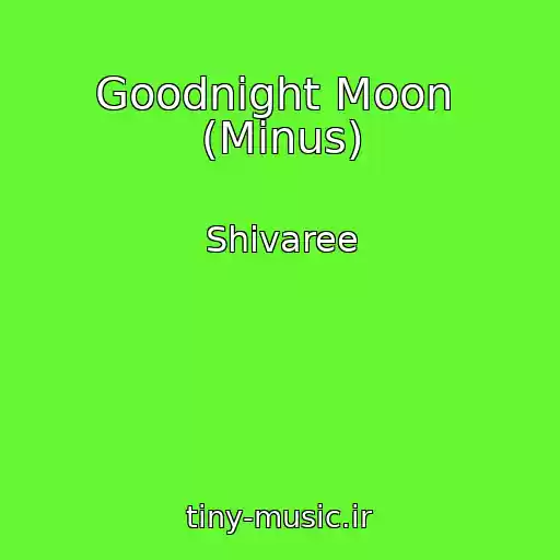 کاور آهنگ Goodnight Moon  (Minus) از Shivaree