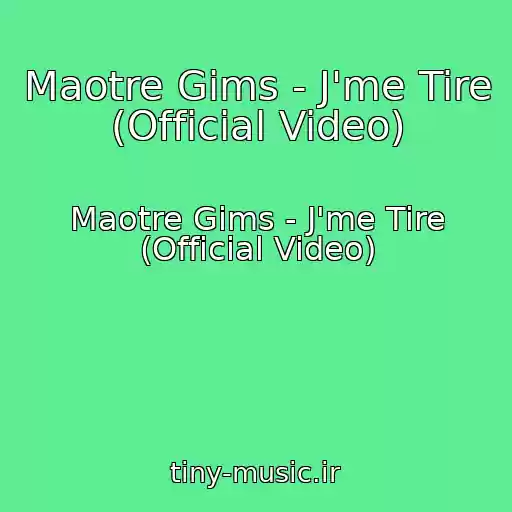 کاور آهنگ Maotre Gims - J'me Tire (Official Video) از Maotre Gims - J'me Tire (Official Video)